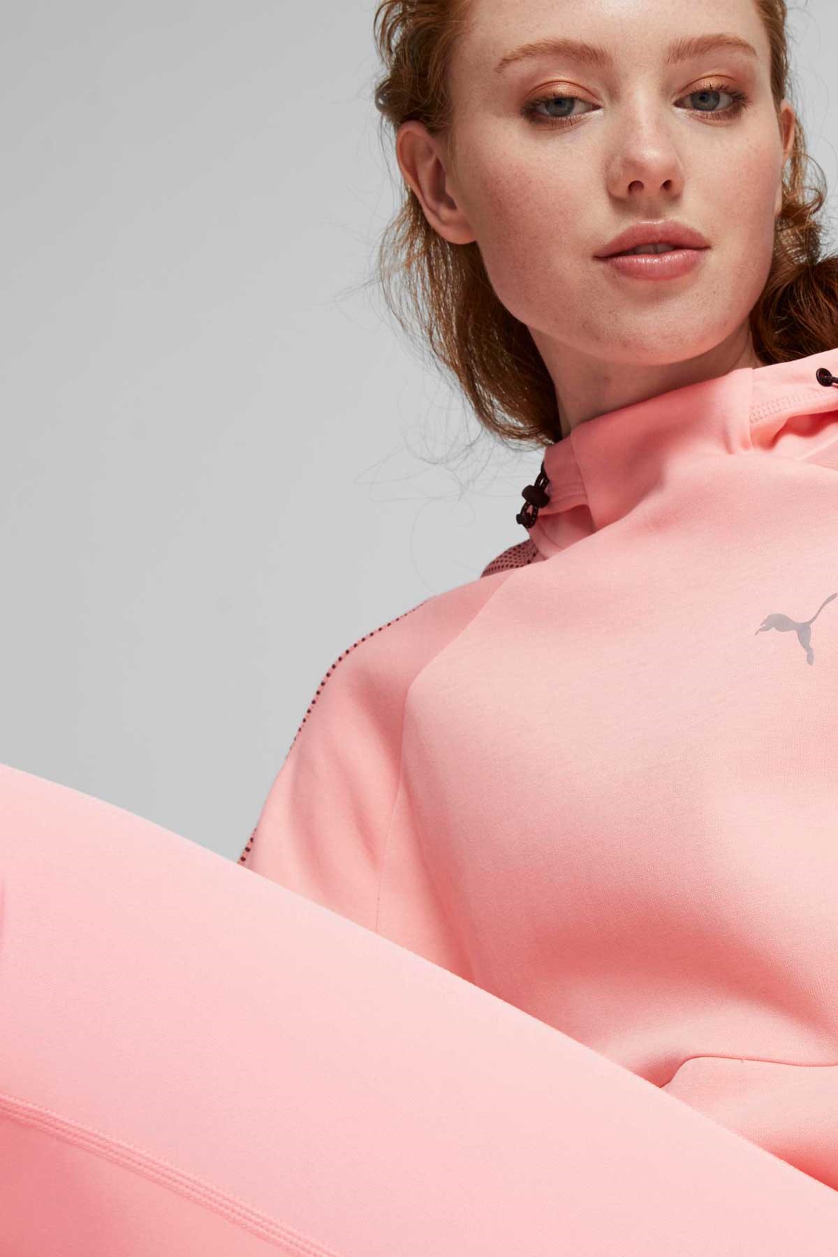 Puma Evostrıpe Kadın Sweatshirt 67607263 Pembe