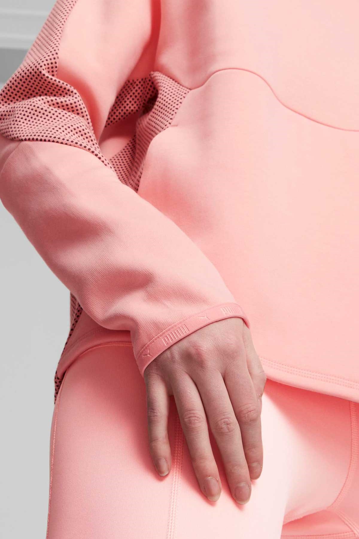 Puma Evostrıpe Kadın Sweatshirt 67607263 Pembe