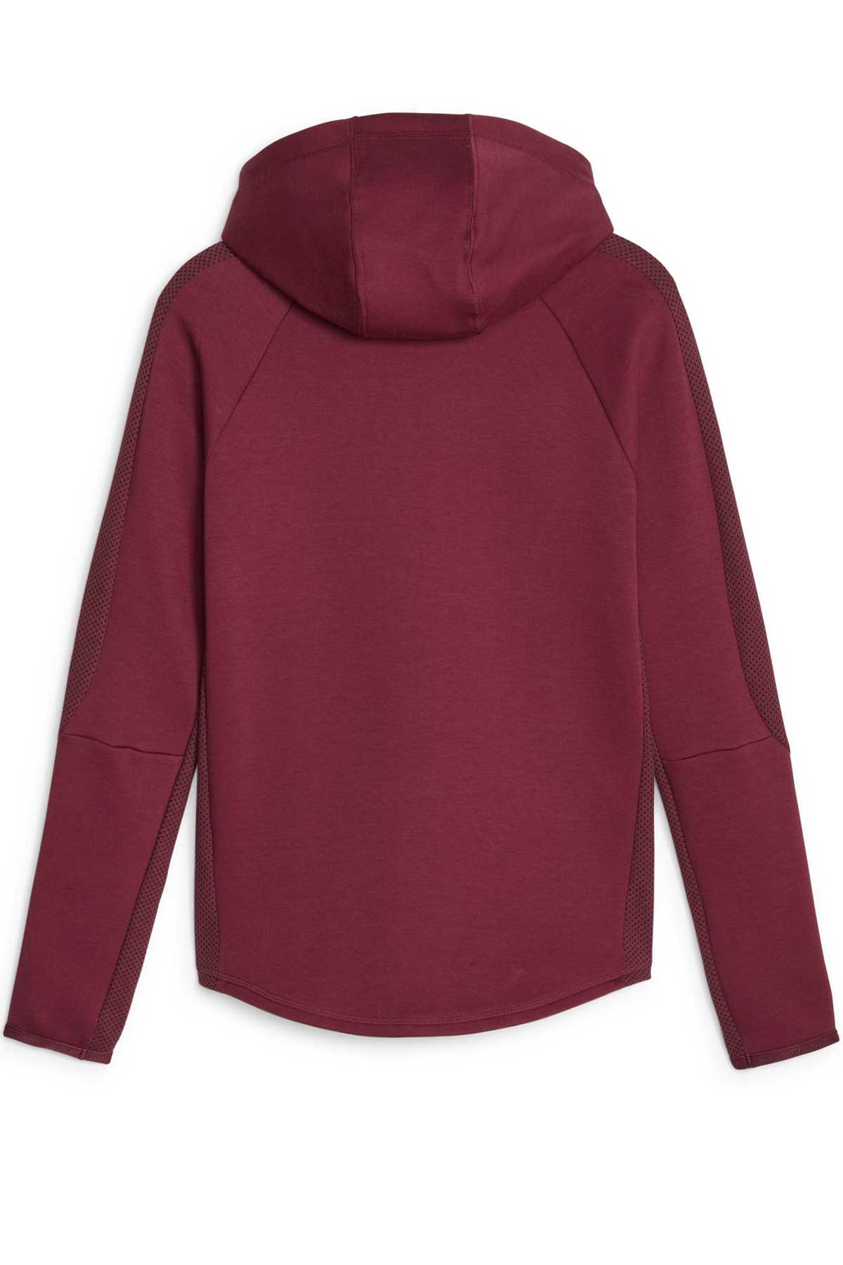 Puma Evostrıpe Full-Zip Kadın Sweatshirt 67607322 Bordo
