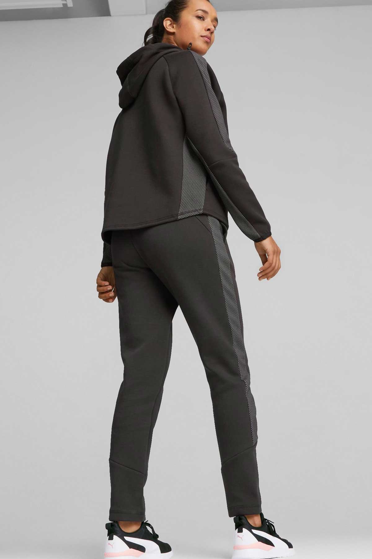 Puma Evostrıpe High-Waist Kadın Eşofman Altı 67607501 Siyah