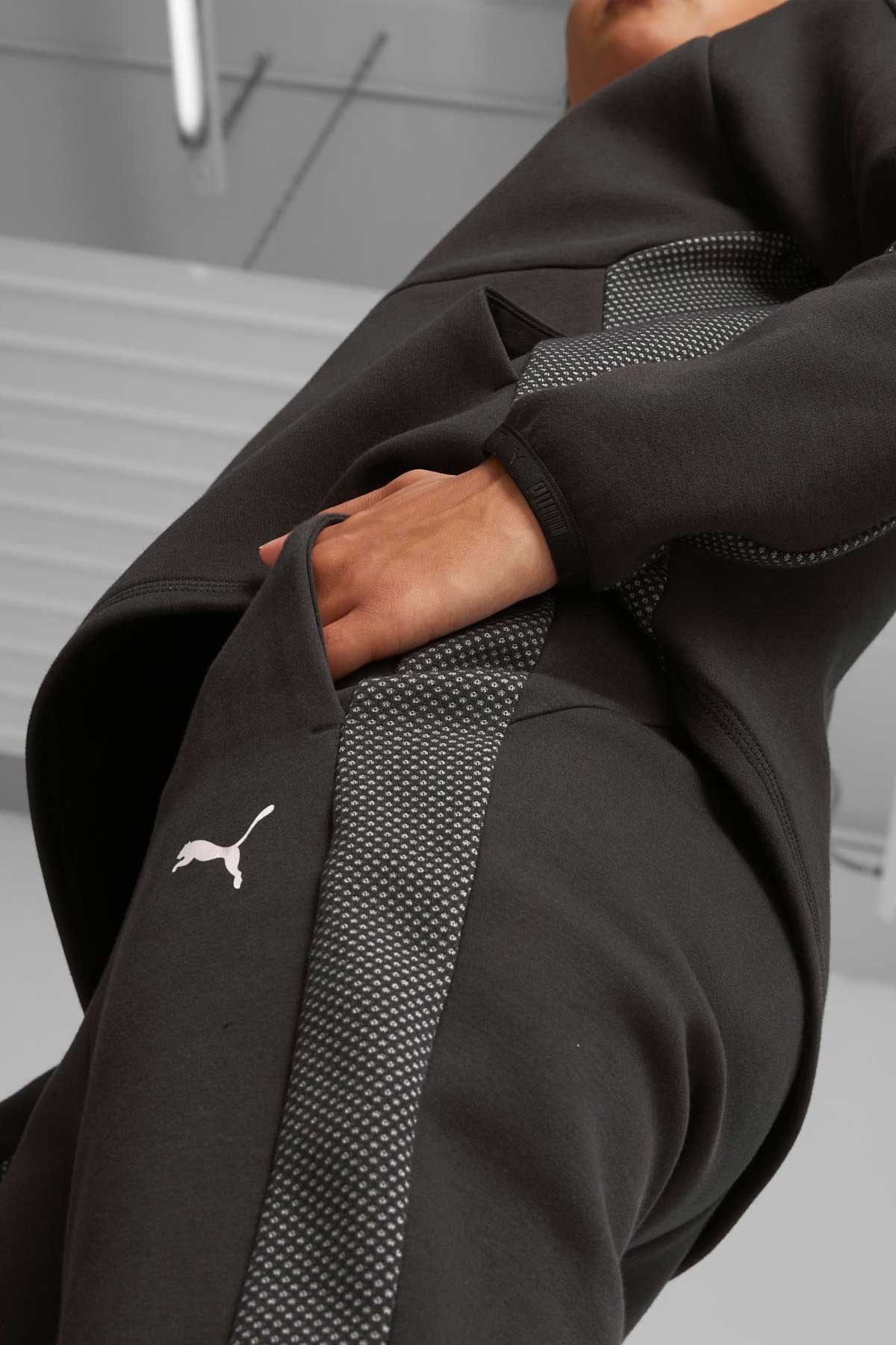Puma Evostrıpe High-Waist Kadın Eşofman Altı 67607501 Siyah