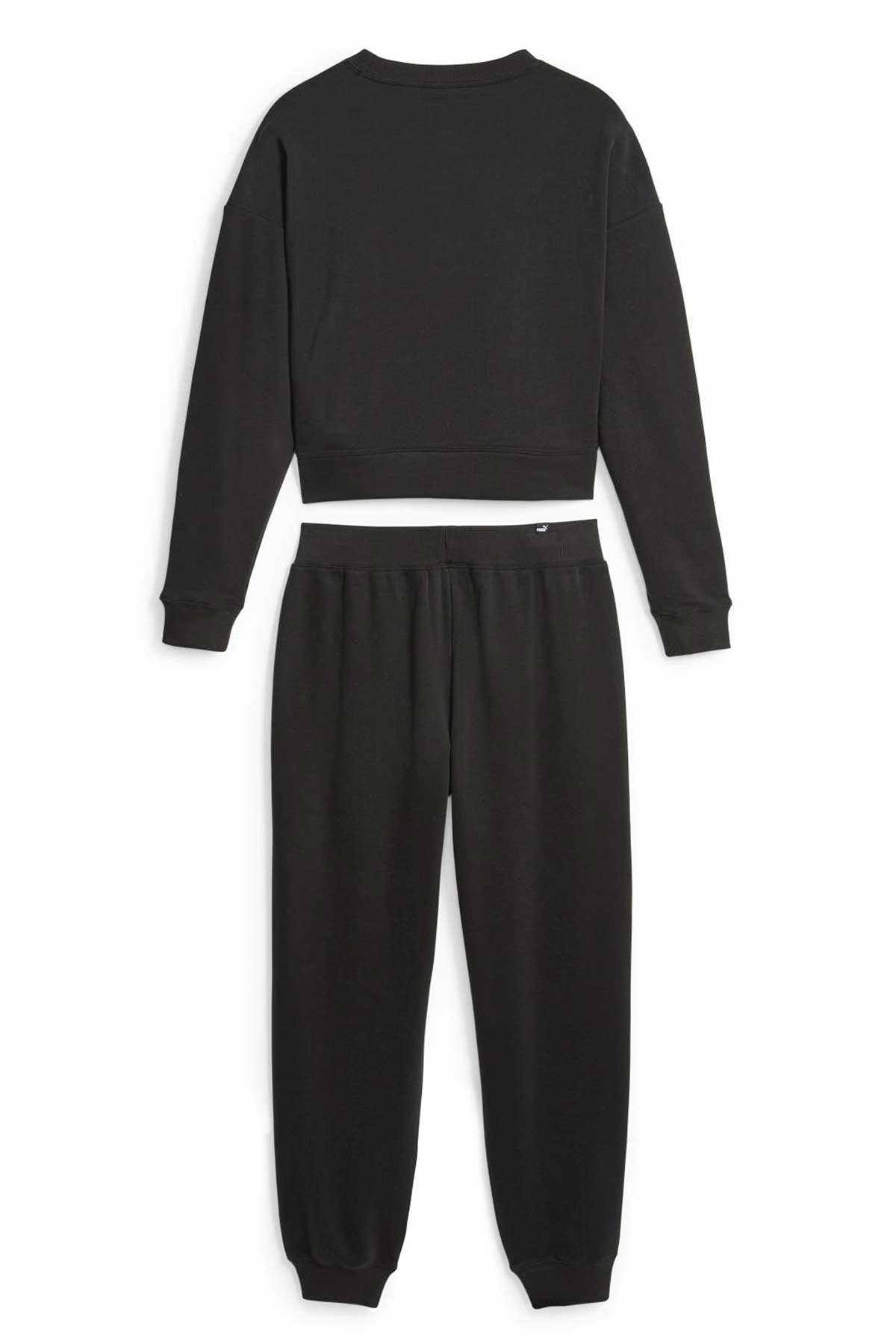 Puma Loungewear Suit Kadın Eşofman Takımı 67608901 Siyah