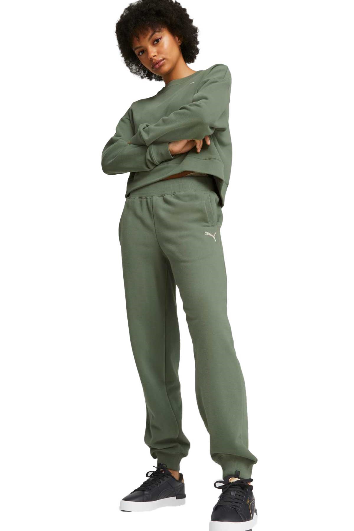 Puma Loungewear Suit Kadın Eşofman Takımı 67608944 Yeşil