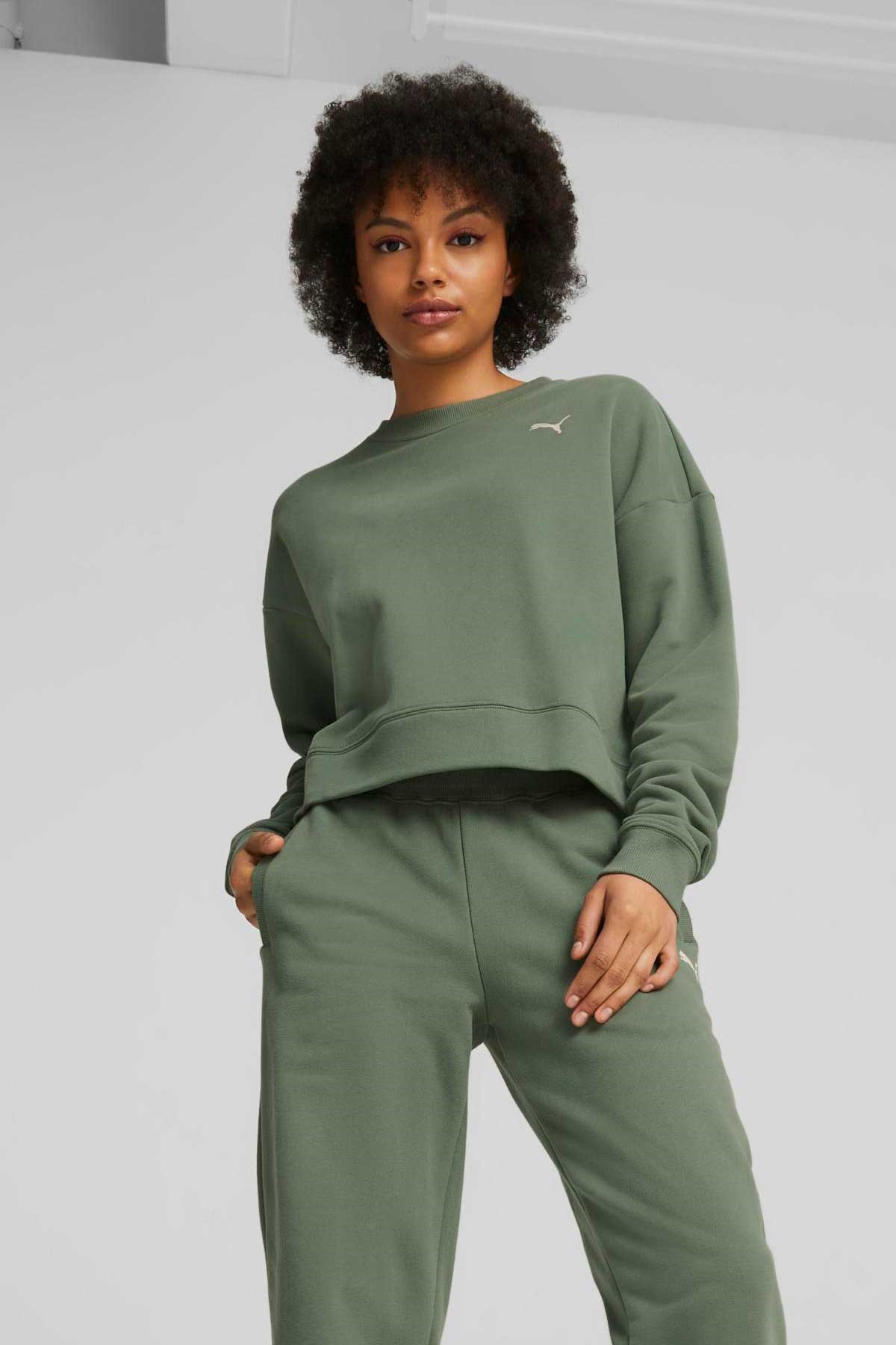 Puma Loungewear Suit Kadın Eşofman Takımı 67608944 Yeşil
