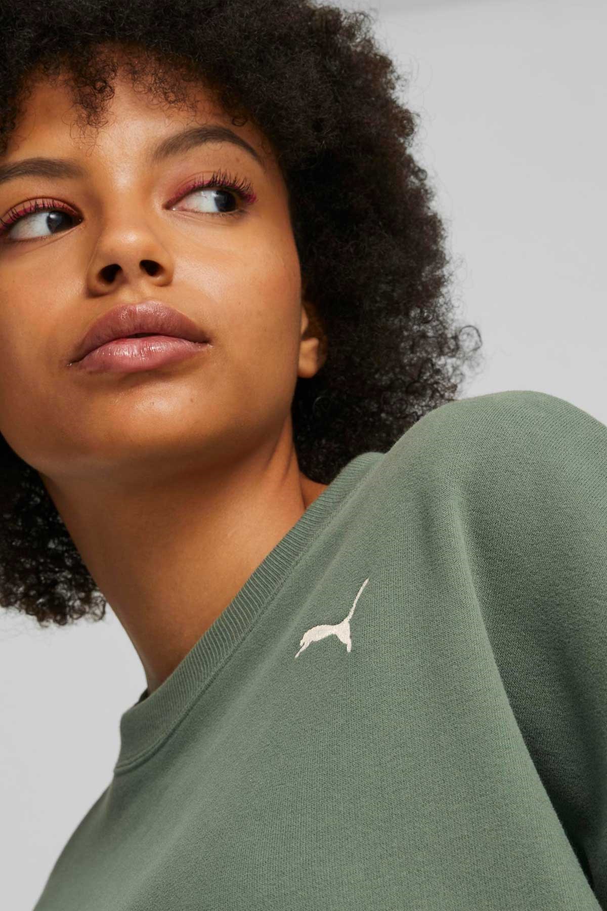 Puma Loungewear Suit Kadın Eşofman Takımı 67608944 Yeşil