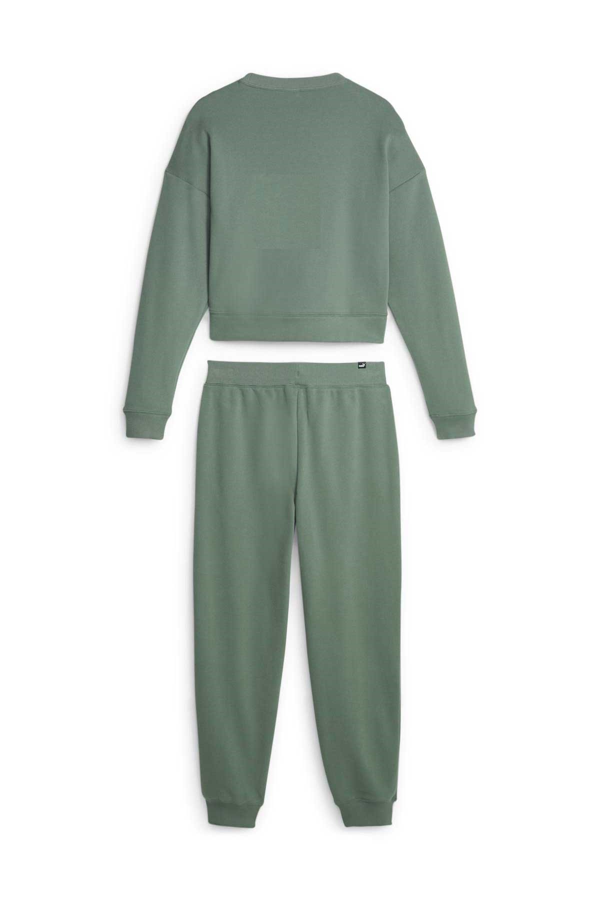 Puma Loungewear Suit Kadın Eşofman Takımı 67608944 Yeşil