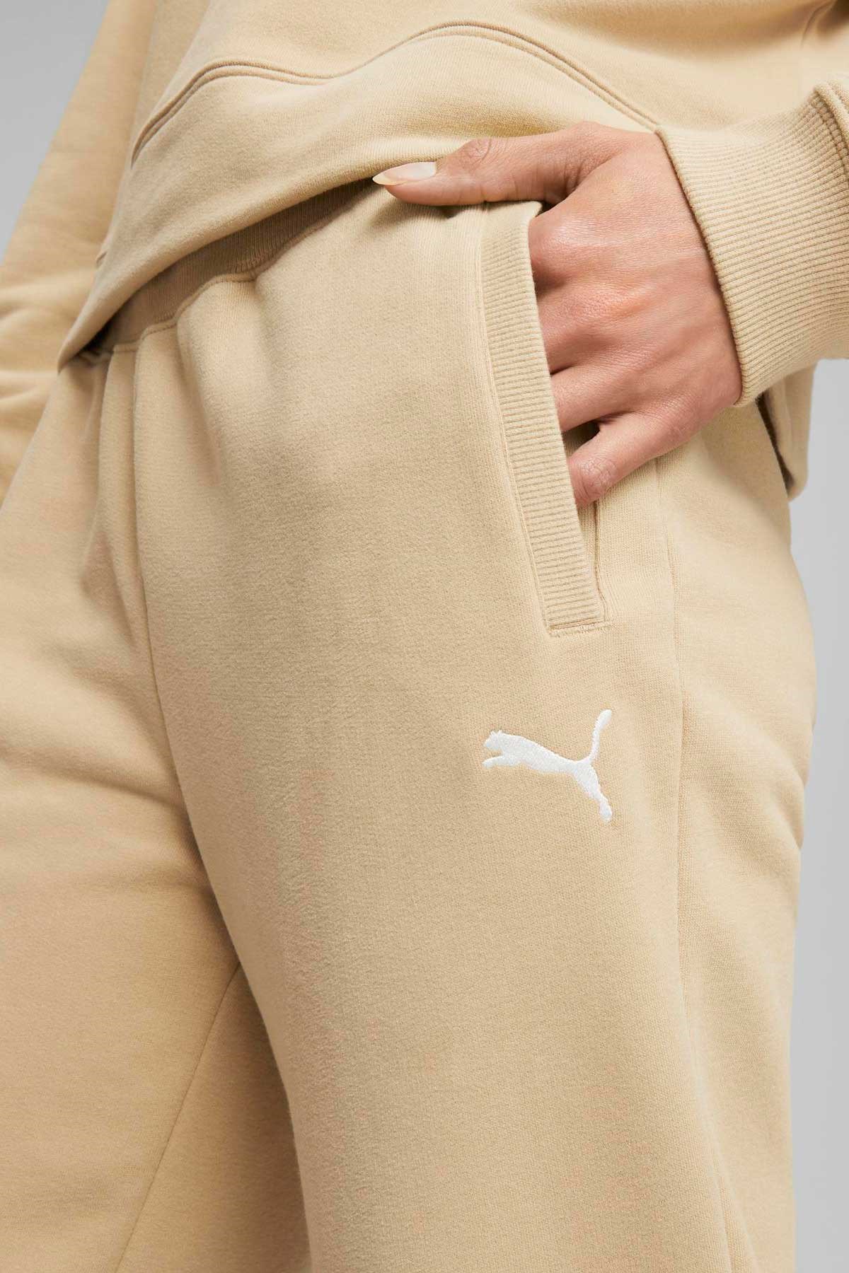 Puma Loungewear Suit Kadın Eşofman Takımı 67608984 Bej