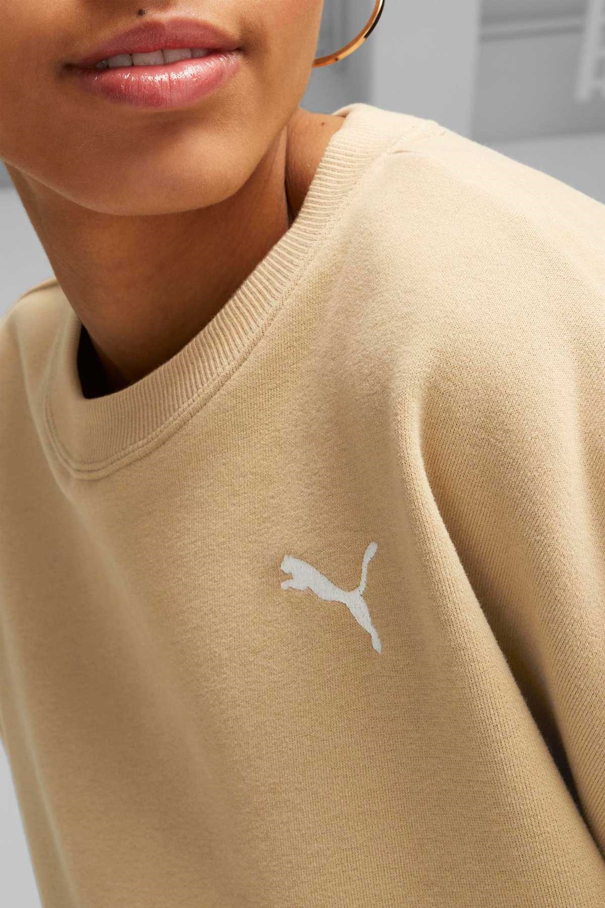 Puma Loungewear Suit Kadın Eşofman Takımı 67608984 Bej