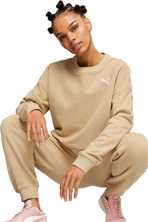 Puma Loungewear Suit Kadın Eşofman Takımı 67608984 Bej