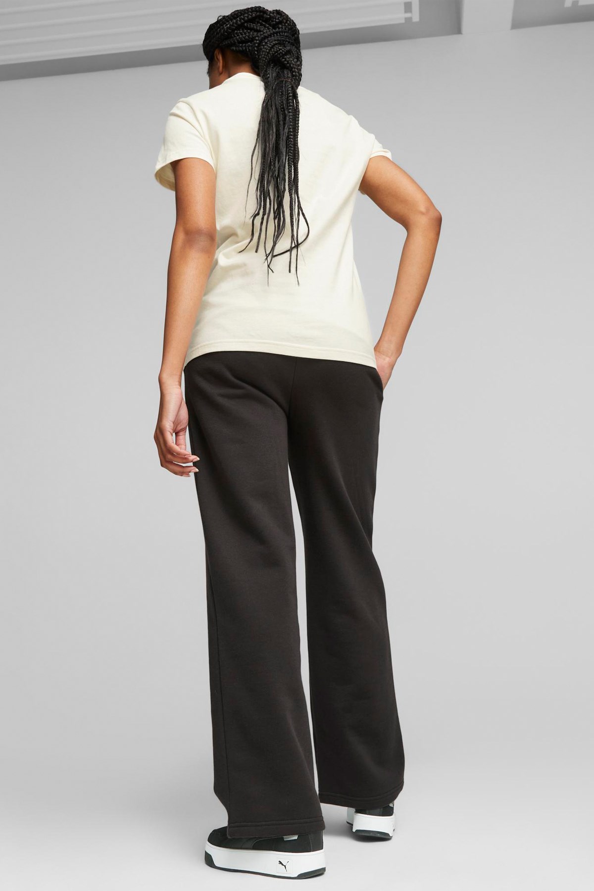 Puma Ess+ Straight Kadın Eşofman Altı 67609301 Siyah