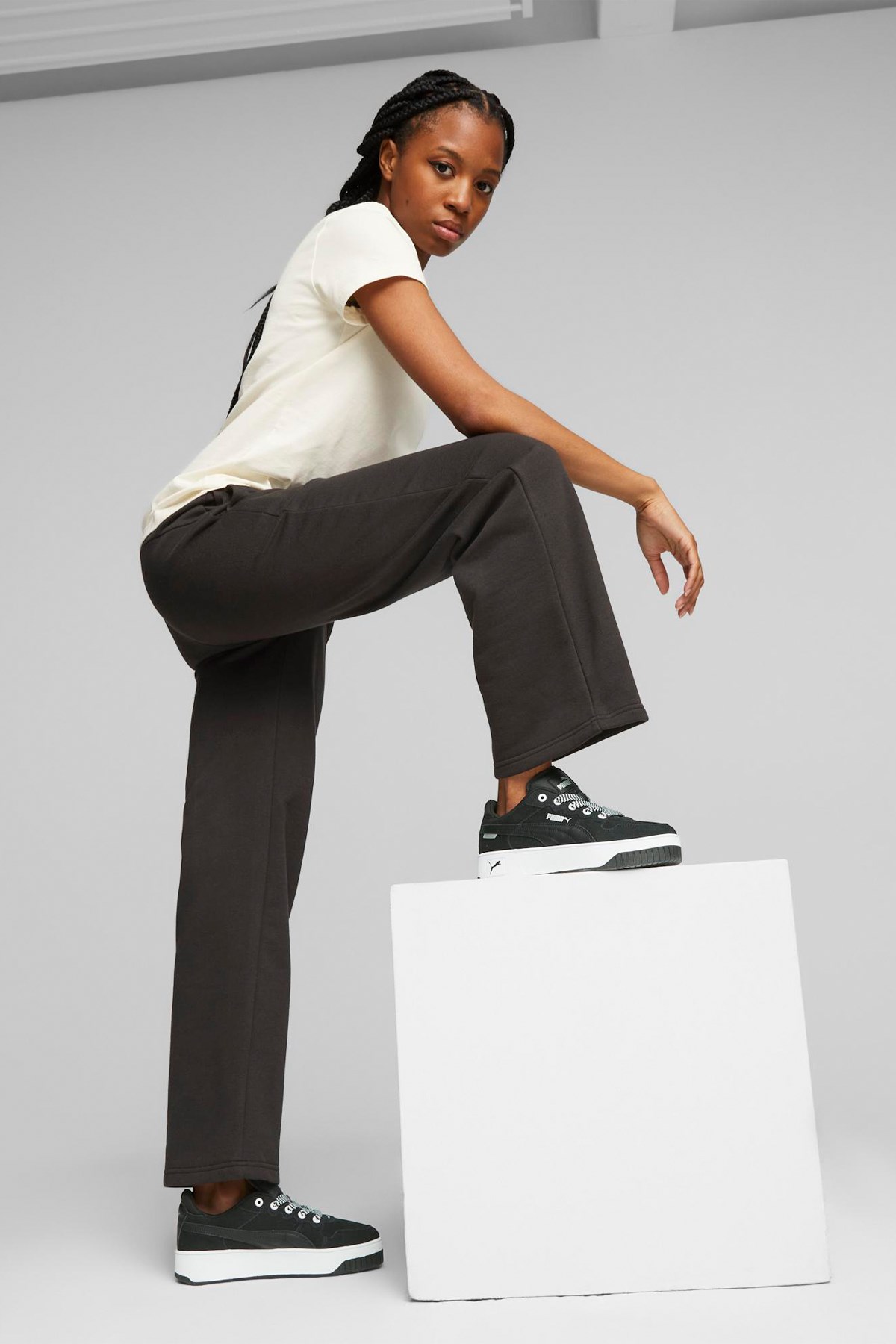 Puma Ess+ Straight Kadın Eşofman Altı 67609301 Siyah