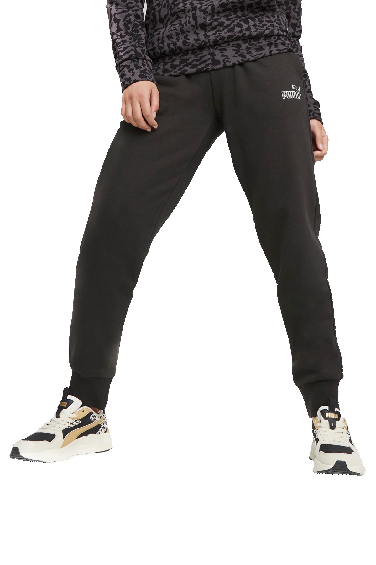 Puma Ess+ Animal Kadın Eşofman Altı 67609401 Siyah