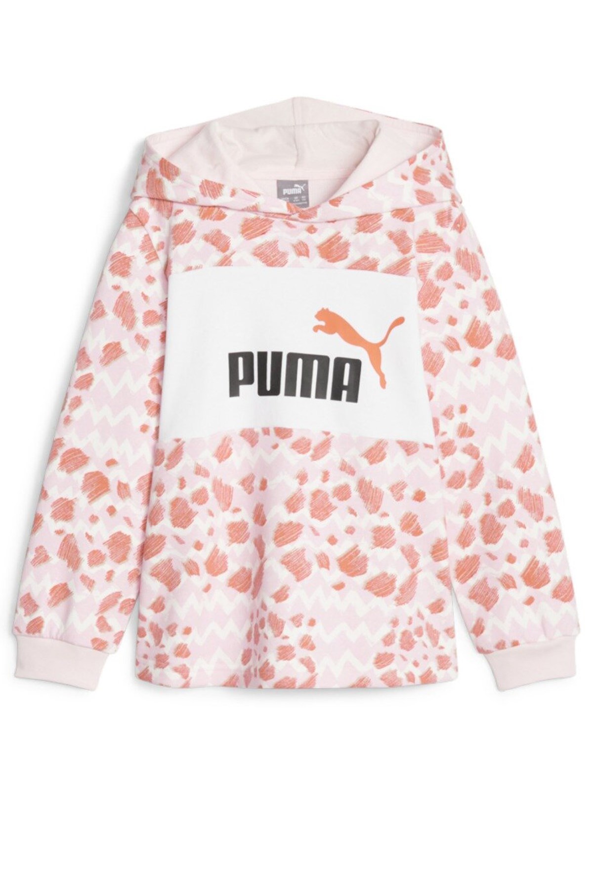 Puma Ess Mıx Mtch Hoodie Çocuk Sweat 67636524 Pembe