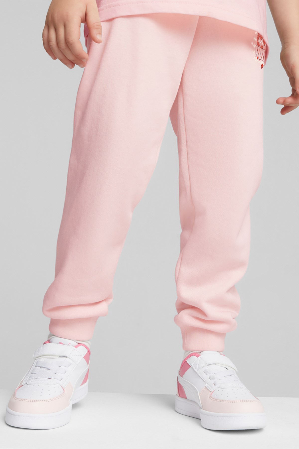 Puma Ess Mıx Mtch Sweatpants Çocuk Tek Alt 67636624 Pembe