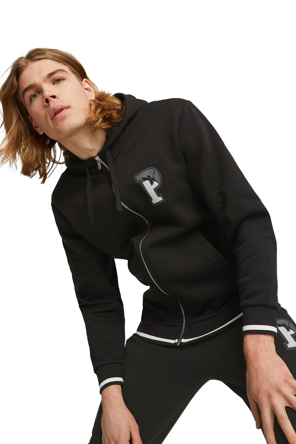 Puma Squad Fz Erkek Sweatshirt 67678901 Siyah