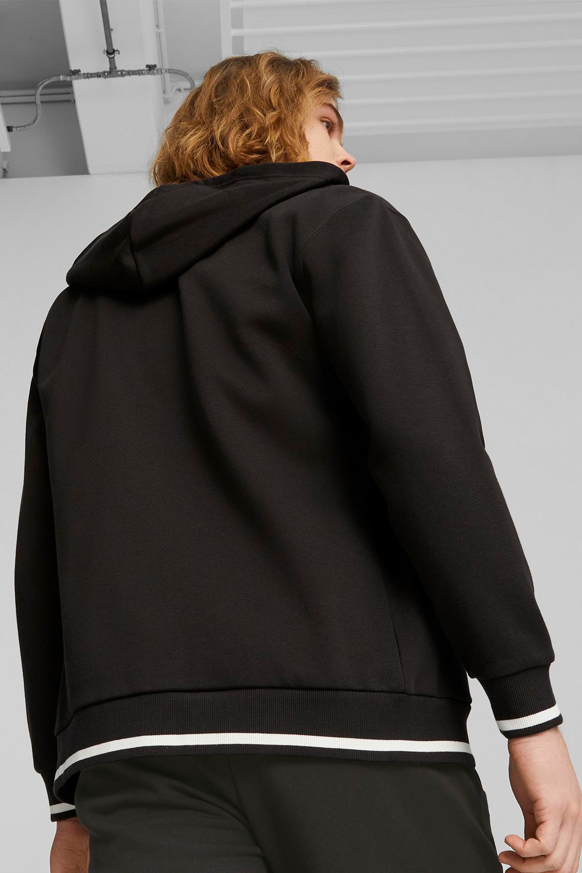 Puma Squad Fz Erkek Sweatshirt 67678901 Siyah