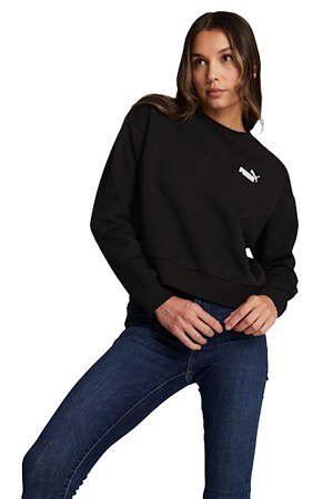 Puma Ess+ Relaxed Kadın Sweatshirt 67680101 Siyah
