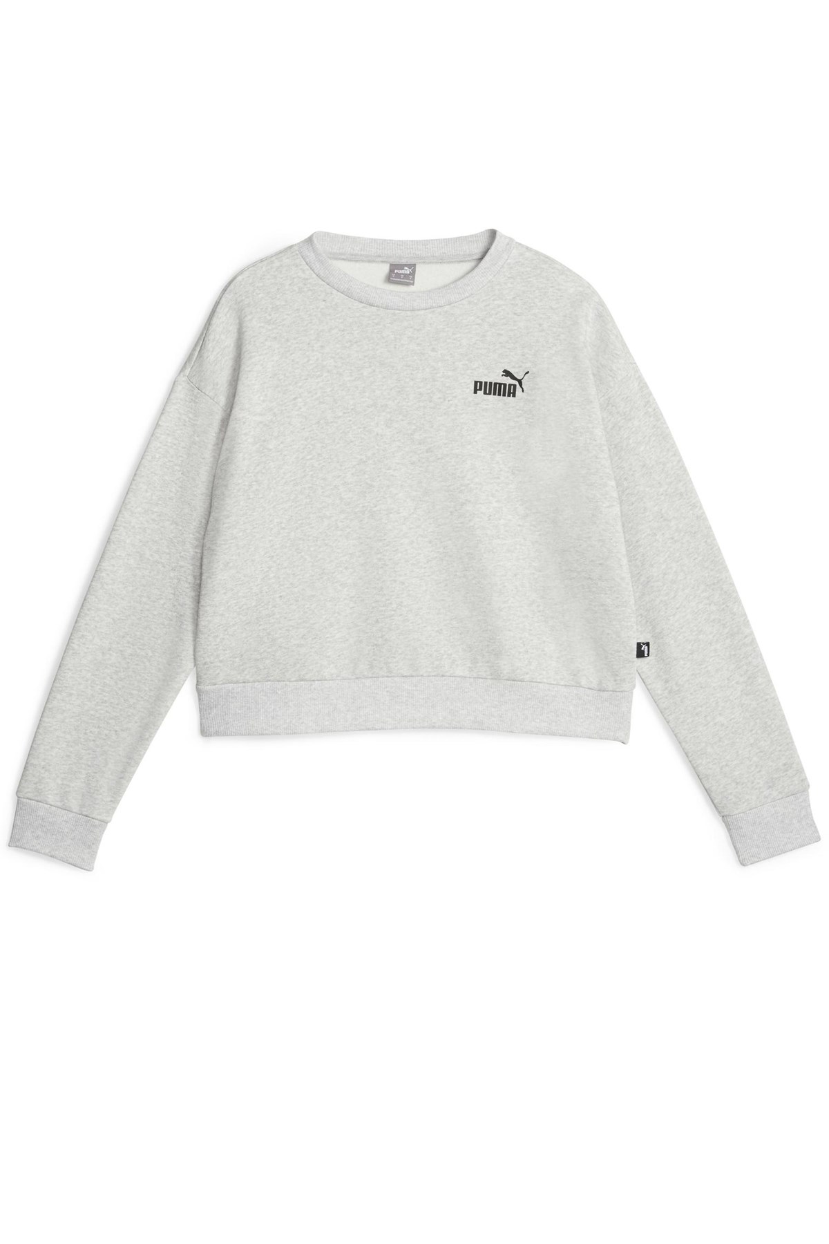 Puma Ess+ Relaxed Kadın Sweatshirt 67680104 Gri