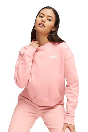 Puma Ess+ Relaxed Kadın Sweatshirt 67680163 Pembe