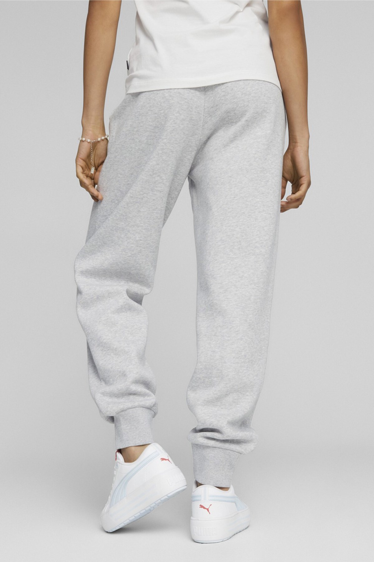Puma Ess+ Small logo Comfort Kadın Eşofman Altı 67680204 Gri