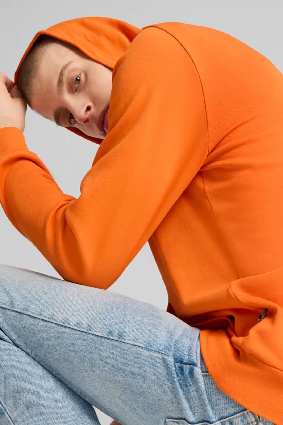 Puma Better Essentials Erkek Sweatshirt 67681420 Turuncu
