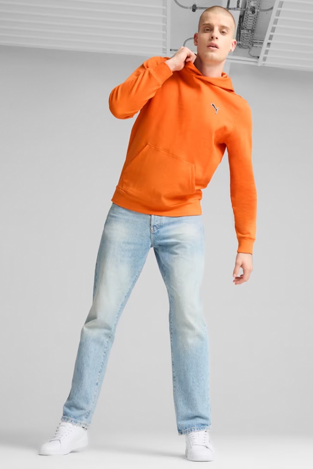Puma Better Essentials Erkek Sweatshirt 67681420 Turuncu