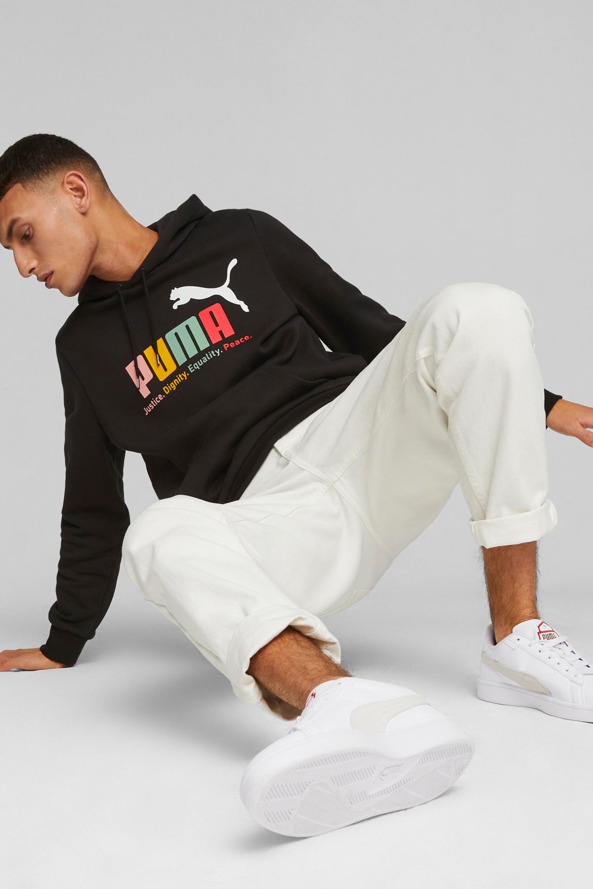 Puma Ess+ Erkek Sweatshirt 67717101 Siyah