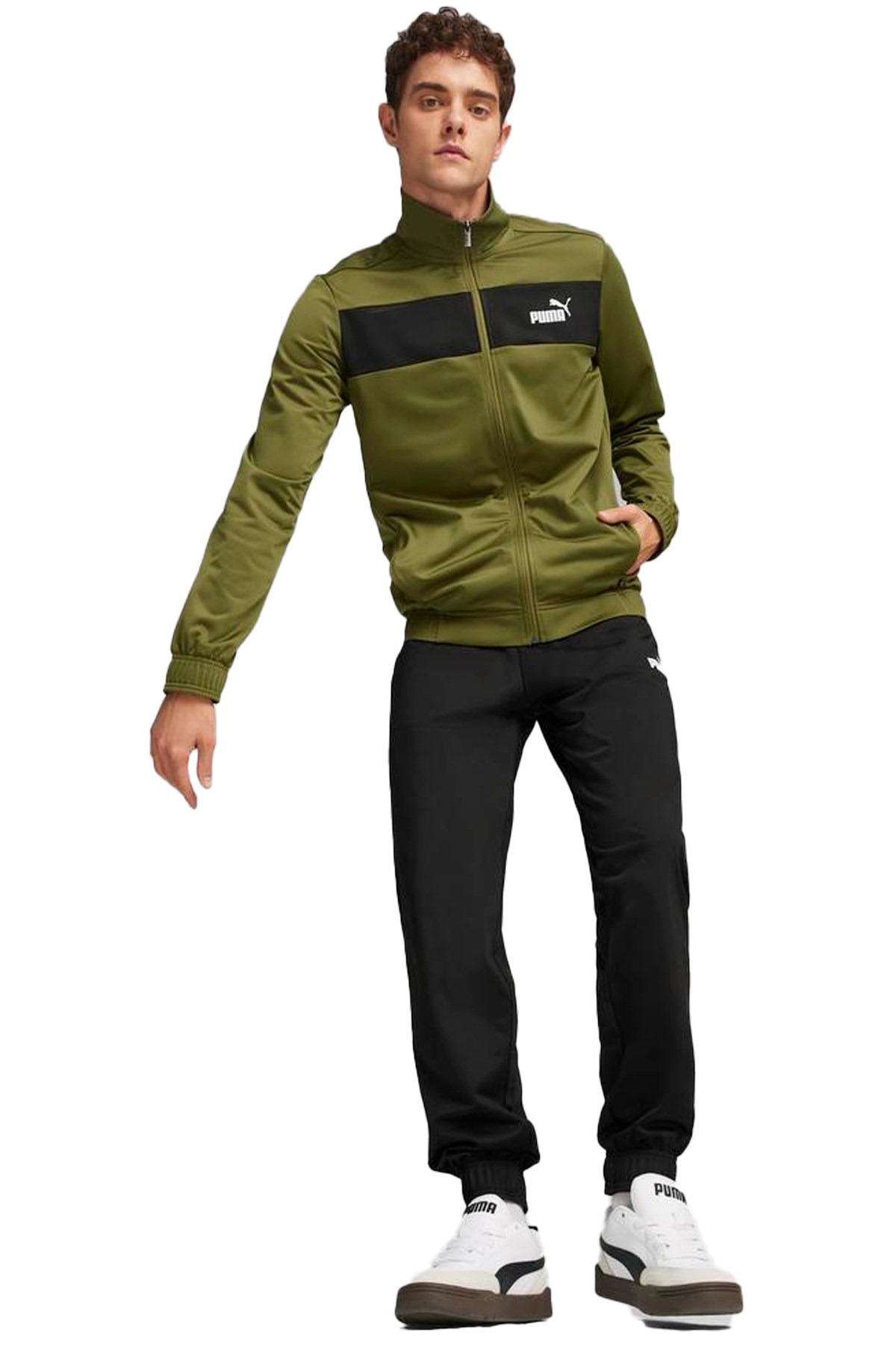 Puma Poly Suit Erkek Eşofman Takımı 67742733 Haki