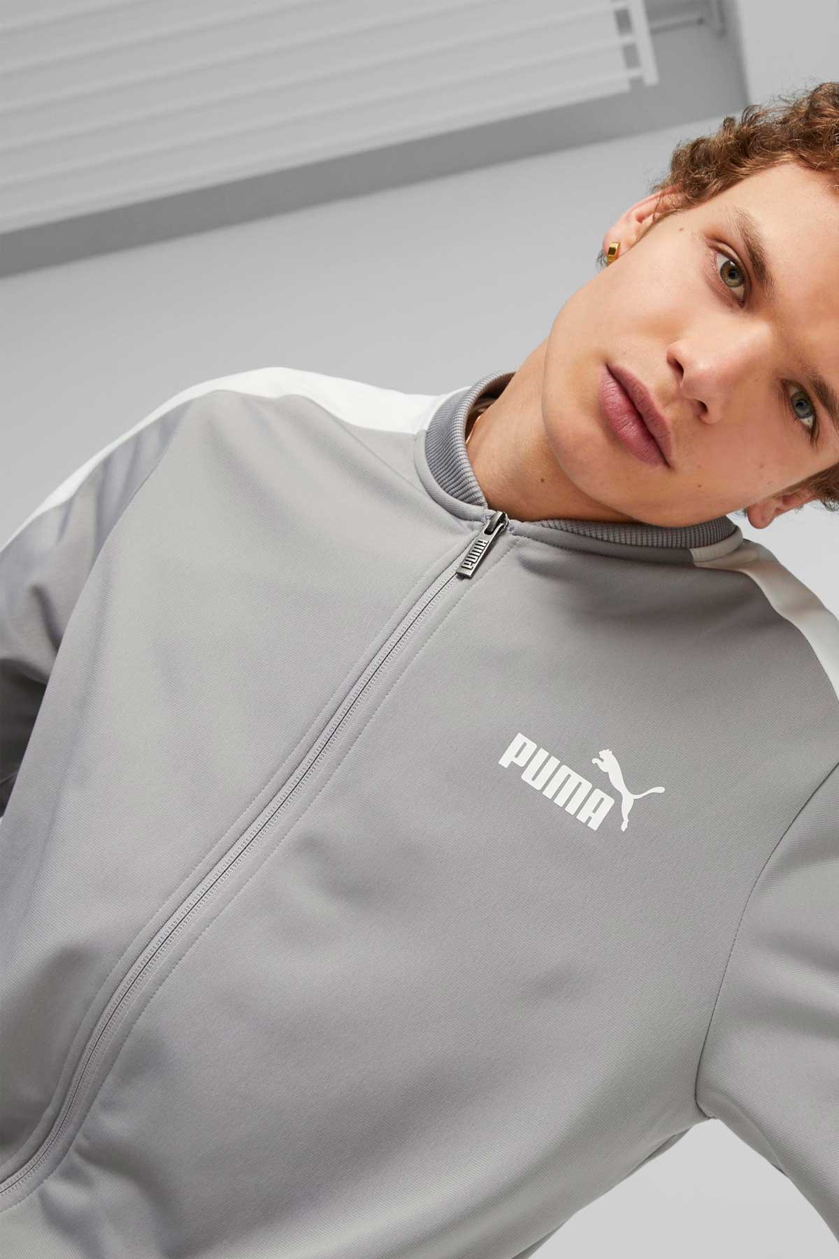 Puma Baseball Erkek Eşofman Takımı 67742814 Gri