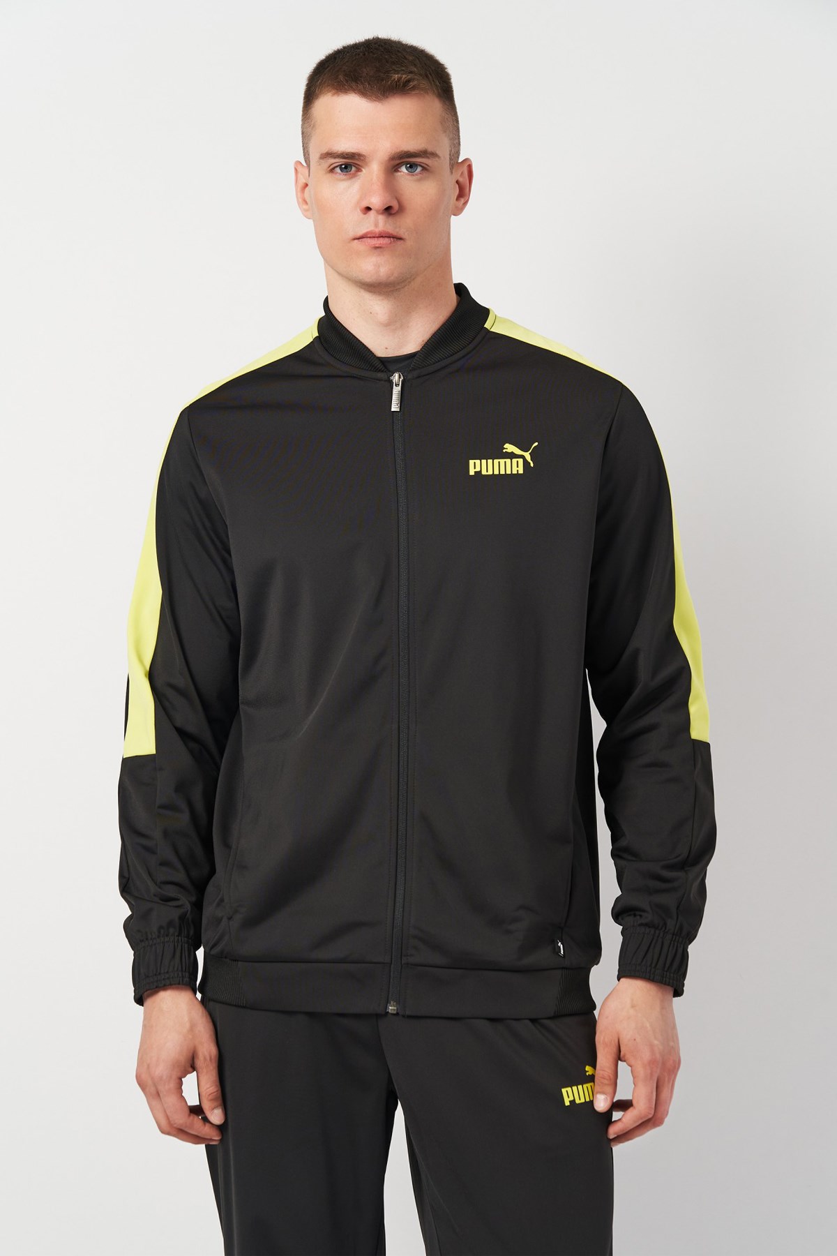 Puma Baseball Tricot Erkek Eşofman Takımı 67742851 Siyah