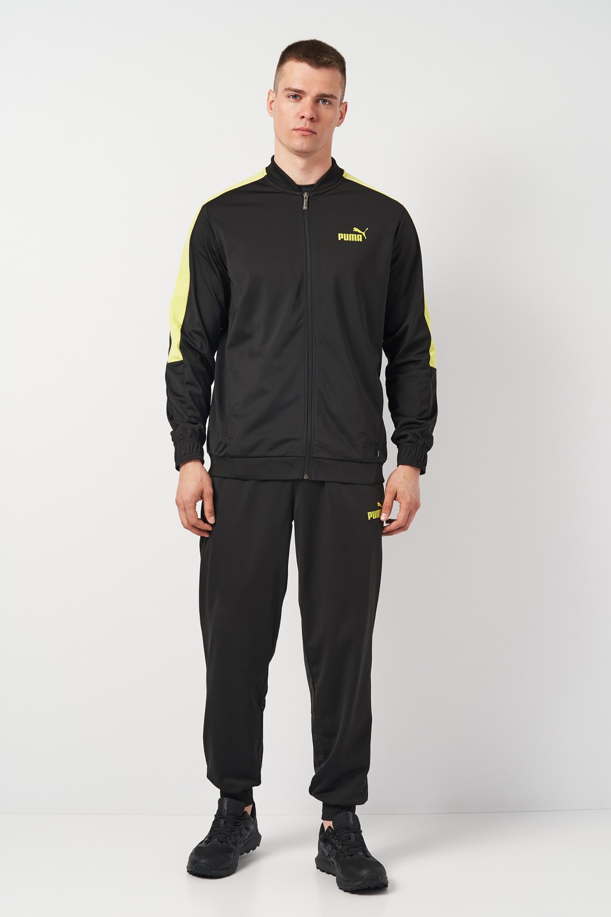 Puma Baseball Tricot Erkek Eşofman Takımı 67742851 Siyah