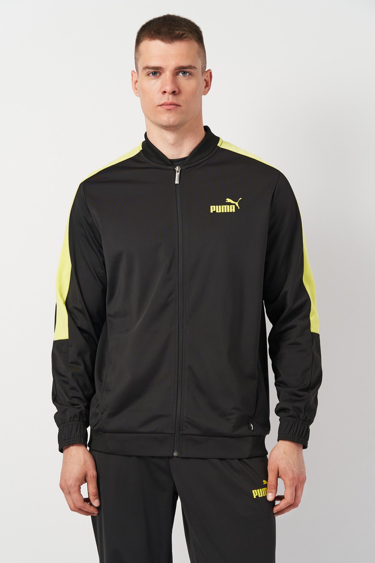 Puma Baseball Tricot Erkek Eşofman Takımı 67742851 Siyah