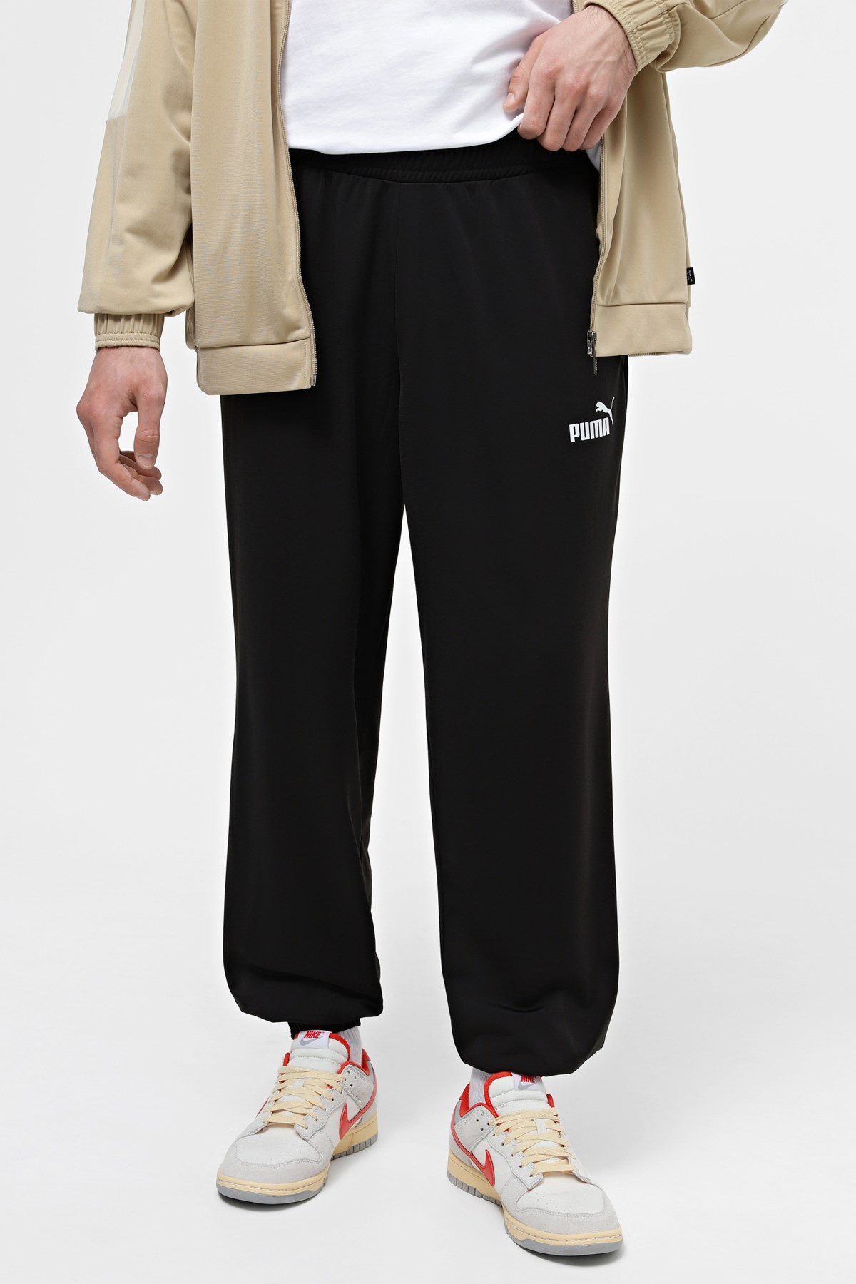 Puma Baseball Tricot Erkek Eşofman Takımı 67742883 Bej