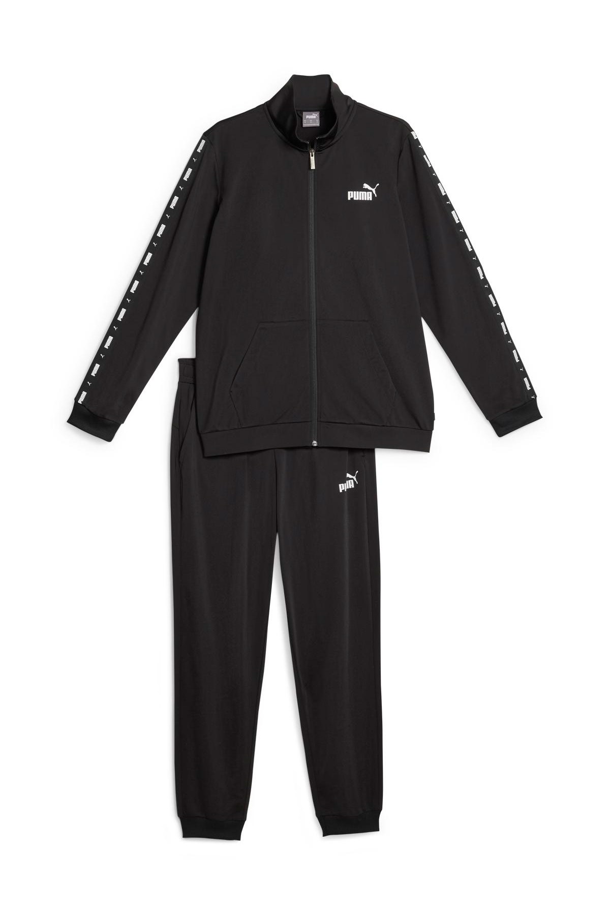 Puma Tape Poly Suit Cl Erkek Eşofman Takımı 67742901 Siyah