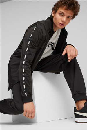 Puma Tape Poly Suit Cl Erkek Eşofman Takımı 67742901 Siyah