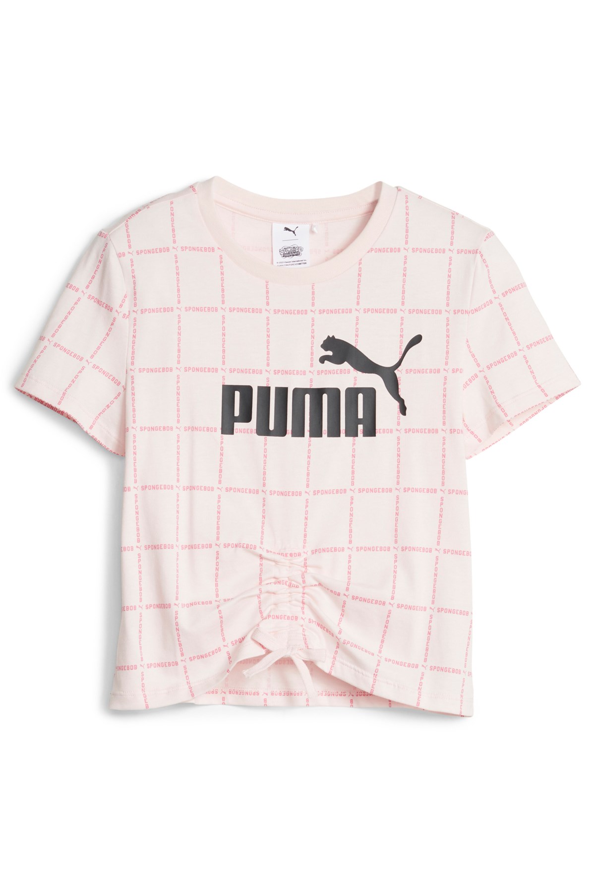 Puma X Spongebob Aop Çocuk Tişört 67758624 Pembe