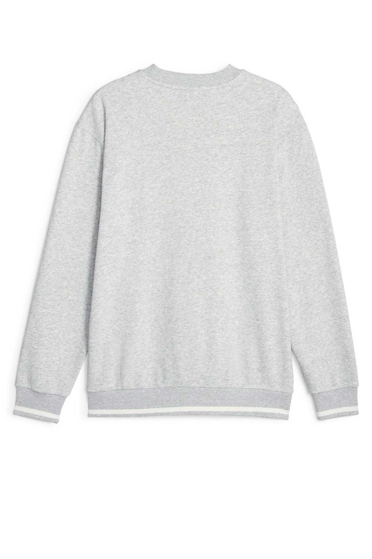 Puma Squad Crew Erkek Sweatshirt 67787304 Gri