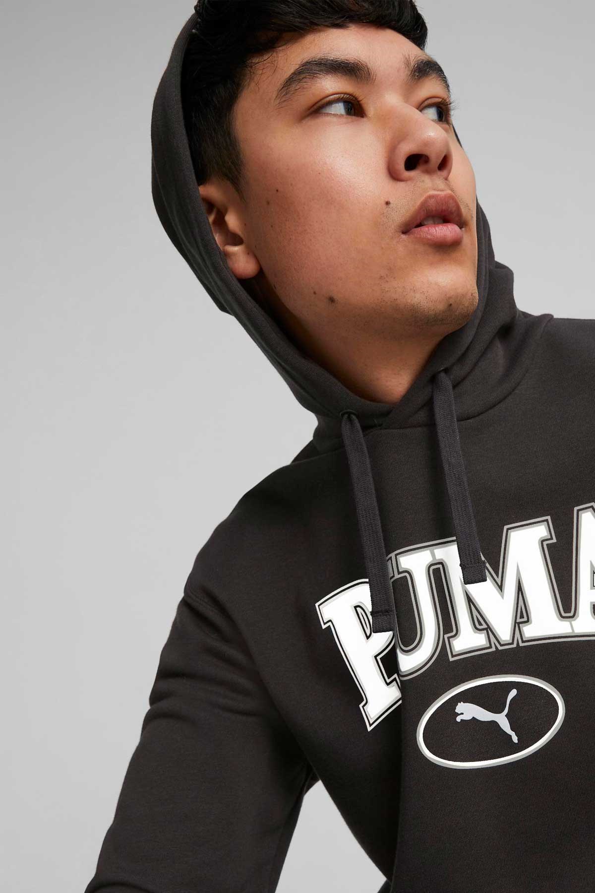Puma Squad Hoodie Erkek Sweatshirt 67787401 Siyah