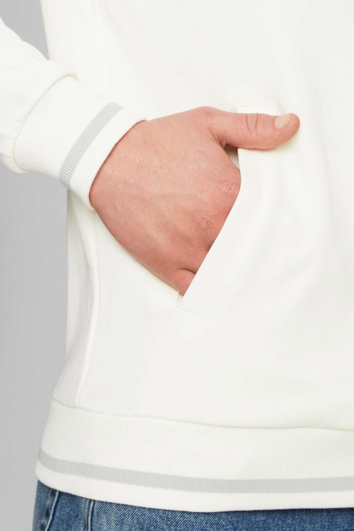 Puma Squad Hoodie Erkek Sweatshirt 67787465 Beyaz