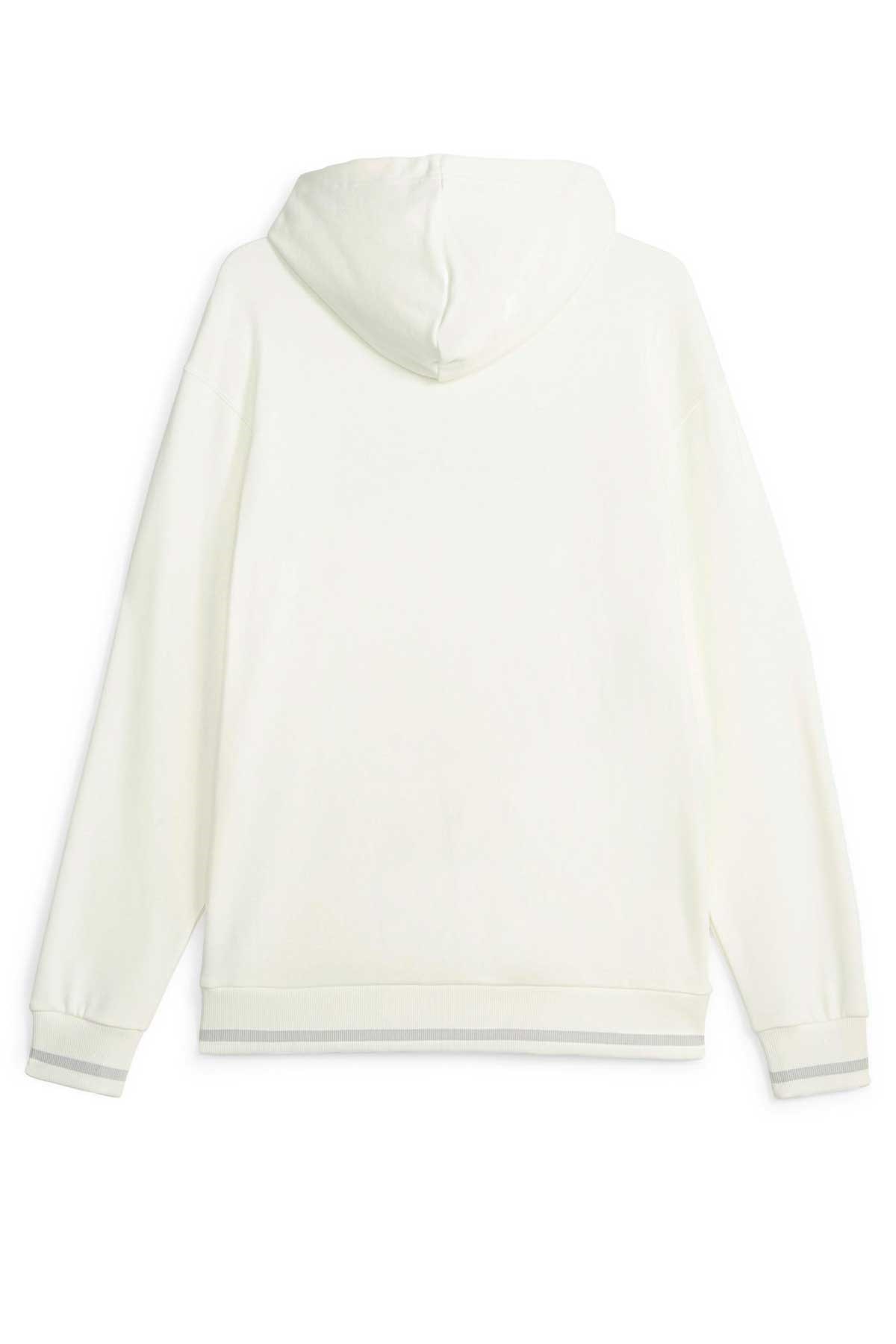 Puma Squad Hoodie Erkek Sweatshirt 67787465 Beyaz