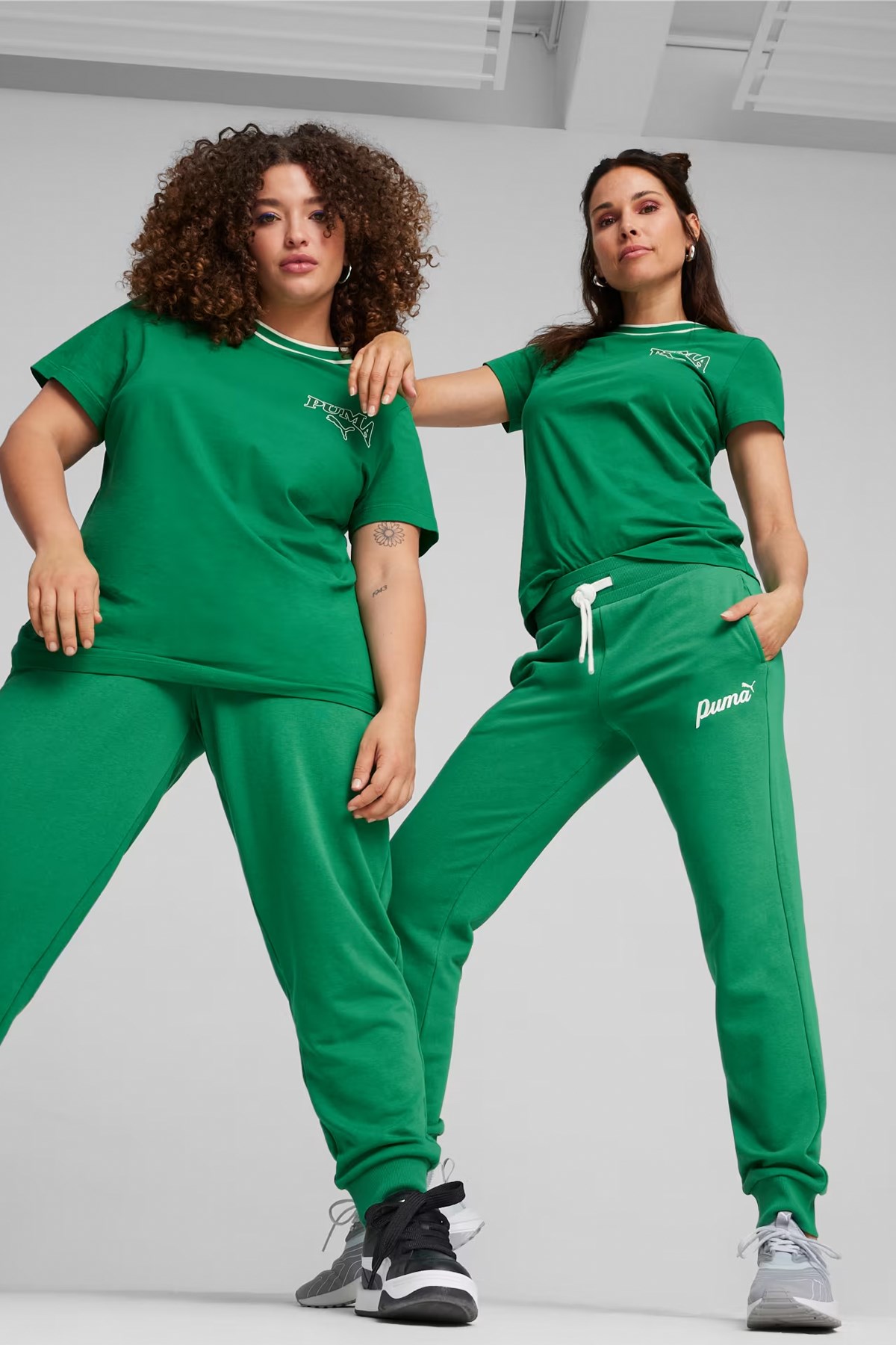 Puma Squad Kadın Tişört 67789786 Yeşil