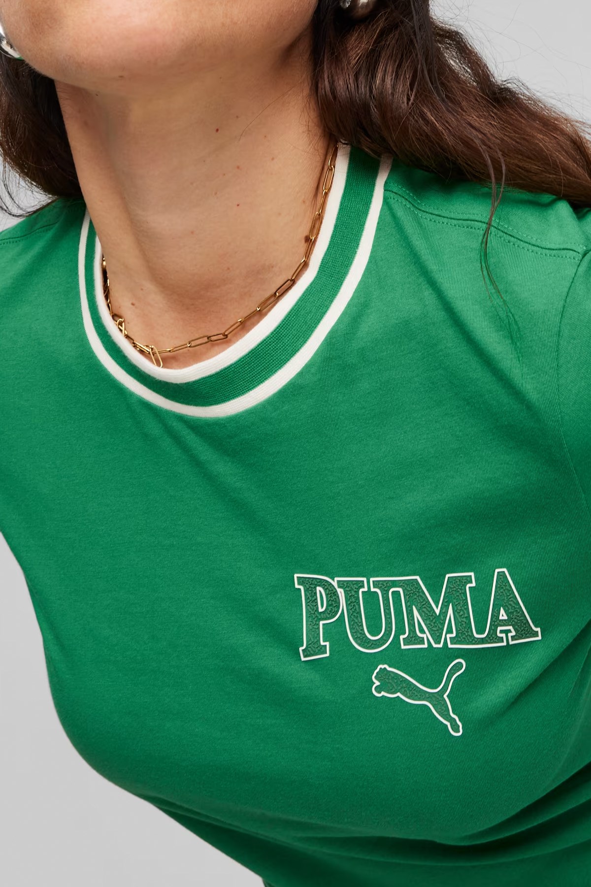 Puma Squad Kadın Tişört 67789786 Yeşil