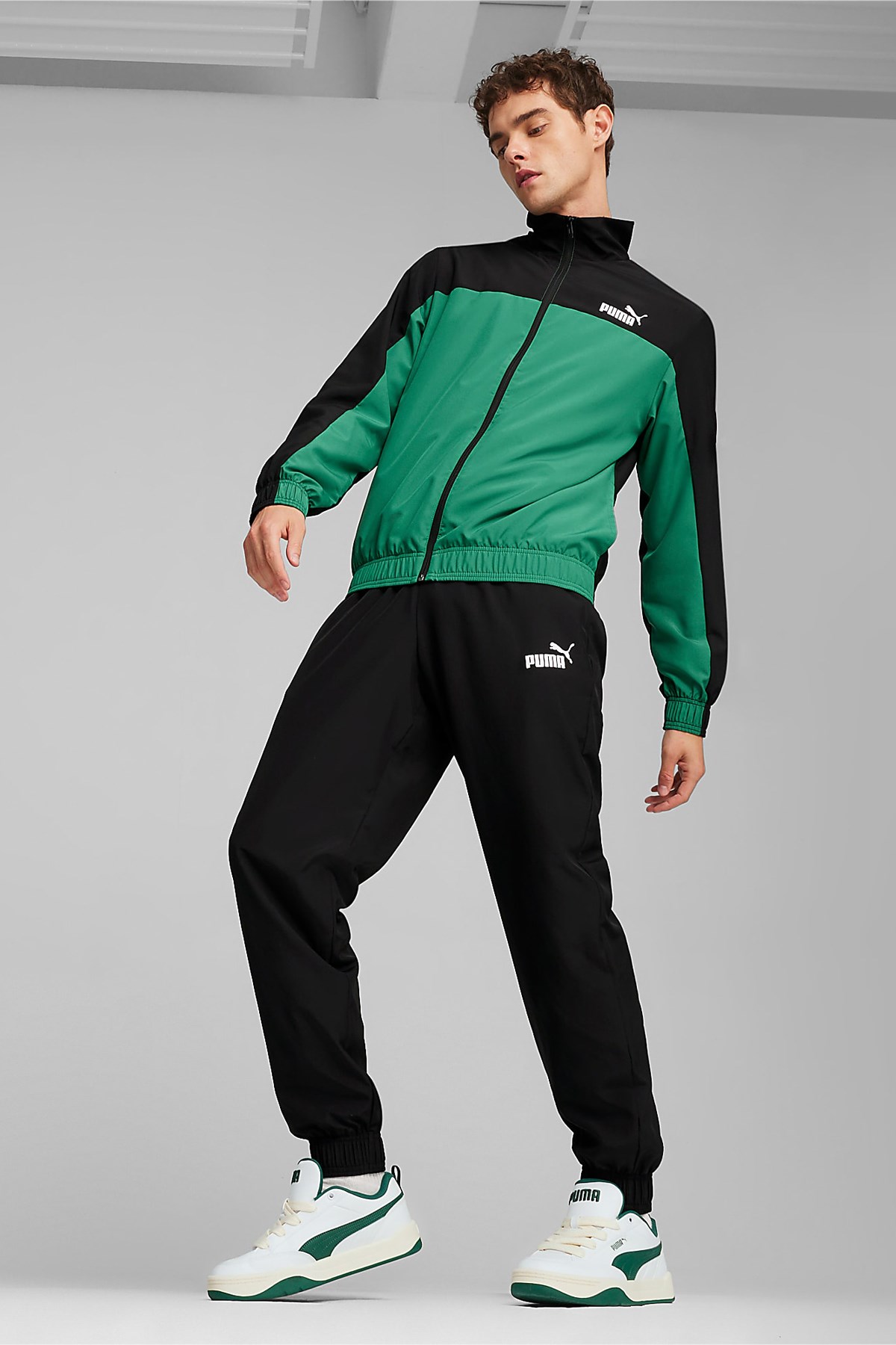 Puma Woven Erkek Eşofman Takımı 67888786 Yeşil