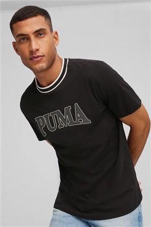 Puma Squad Graphic Erkek Tişört 67896701 Siyah