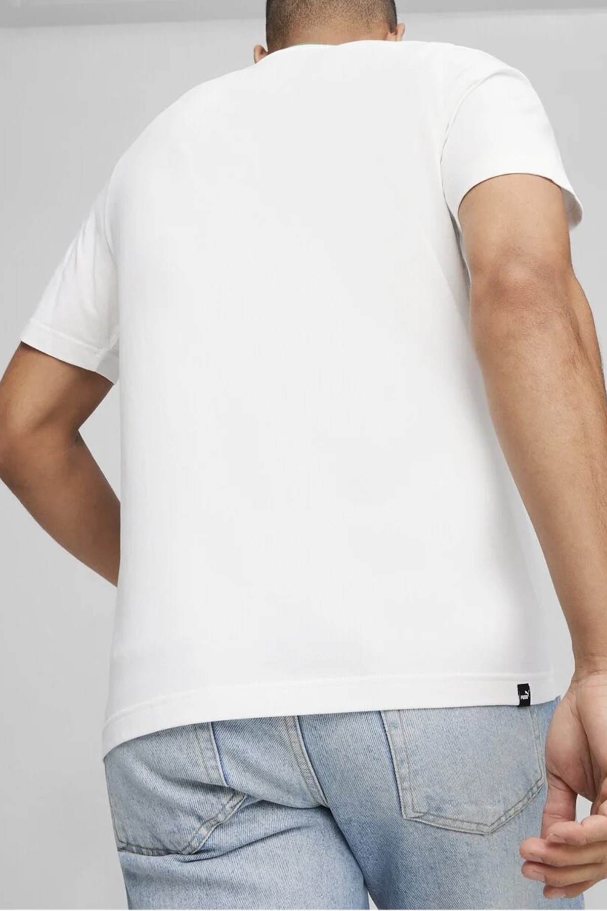 Puma Squad Graphic Erkek Tişört 67896753 Beyaz