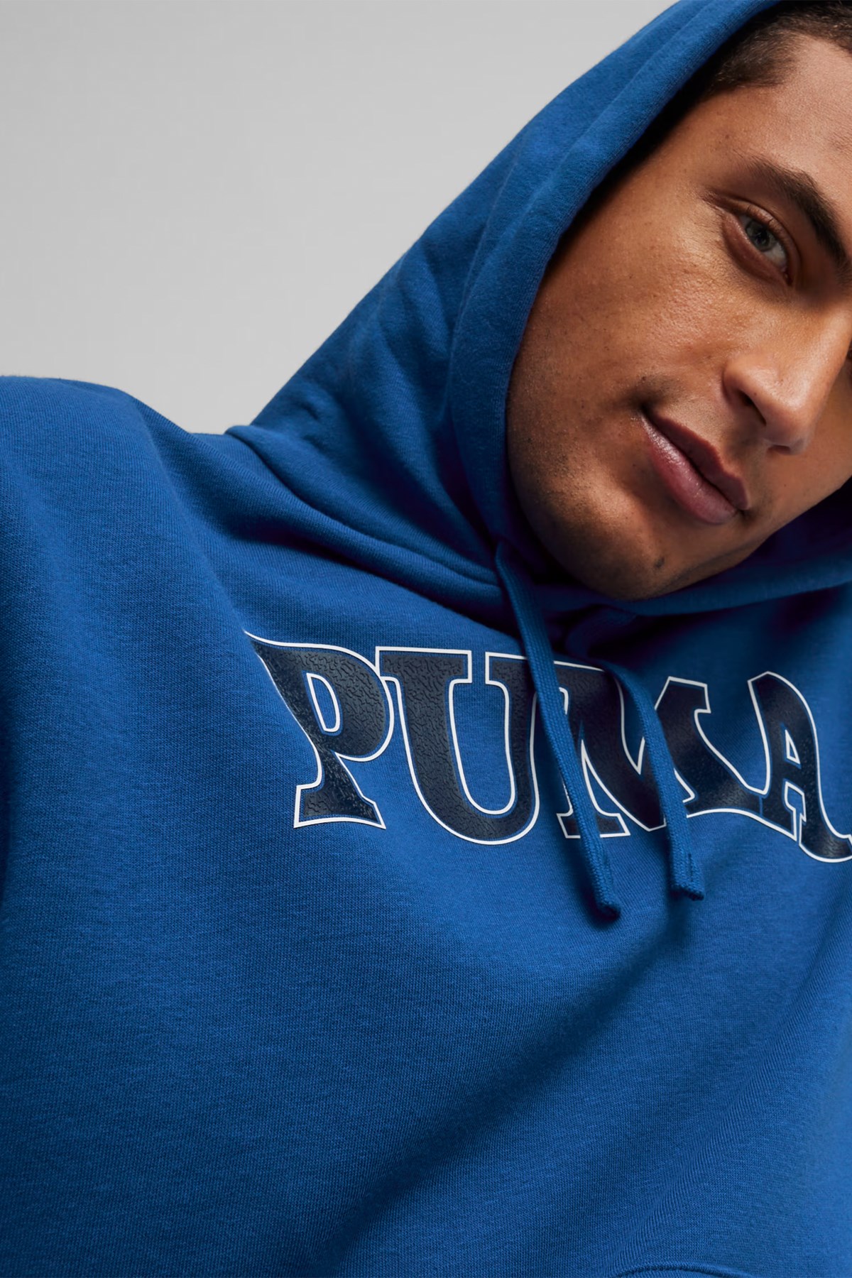 Puma Squad Hoodie Erkek Sweat 67896917 Mavi