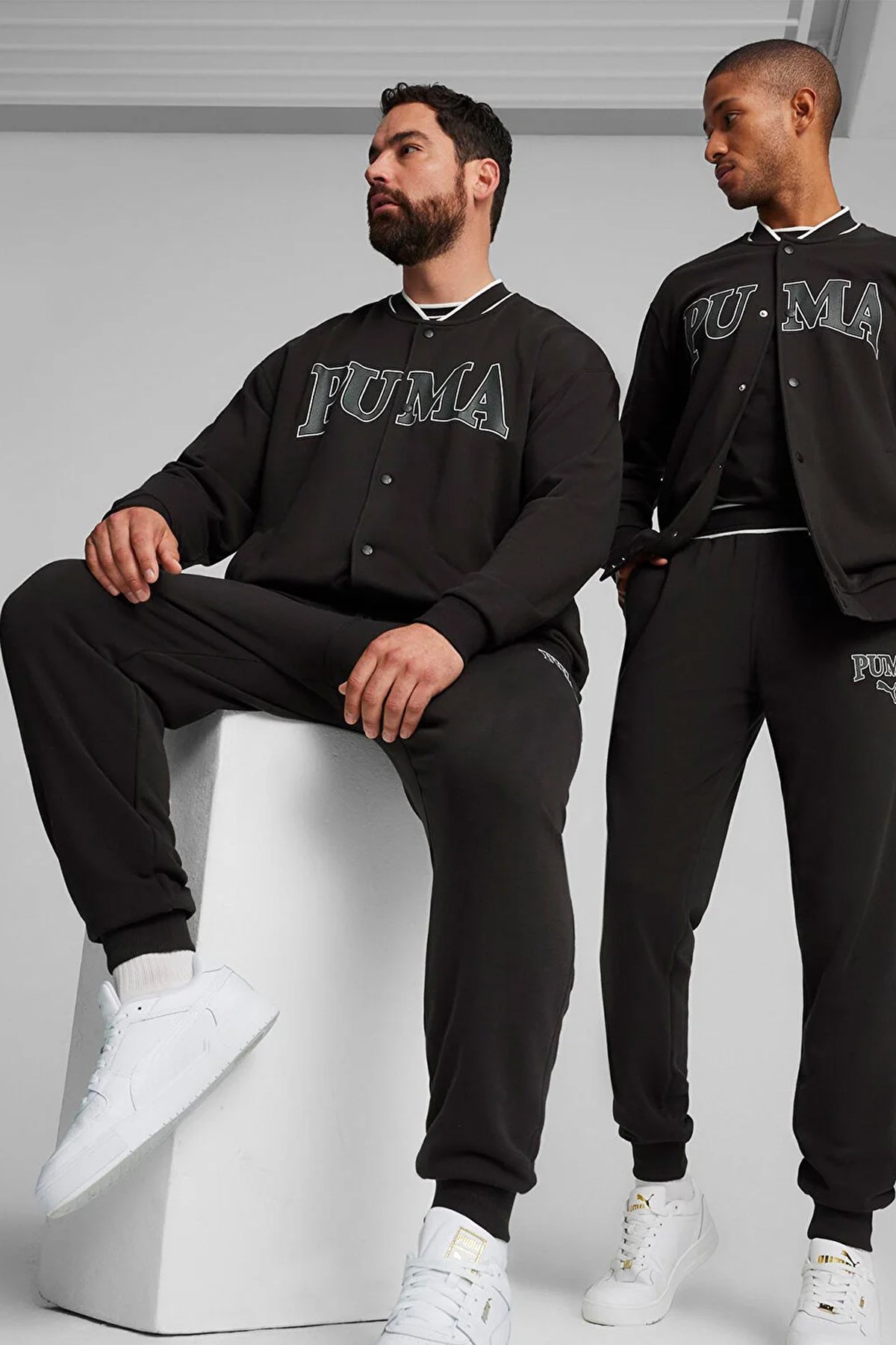 Puma Squad Track Erkek Sweatshirt 67897101 Siyah