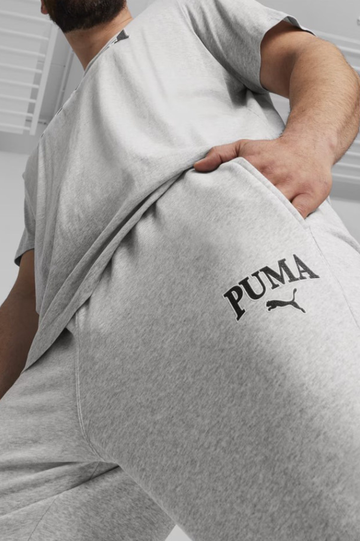 Puma Squad Erkek Eşofman Altı 67897204 Gri