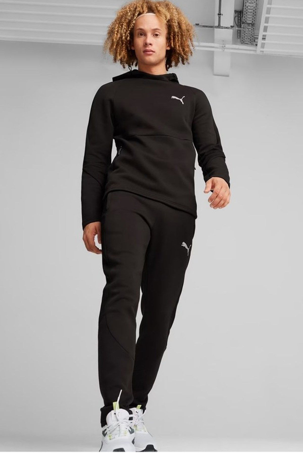 Puma Evostrıpe Hoodie Erkek Sweat 67899401 Siyah