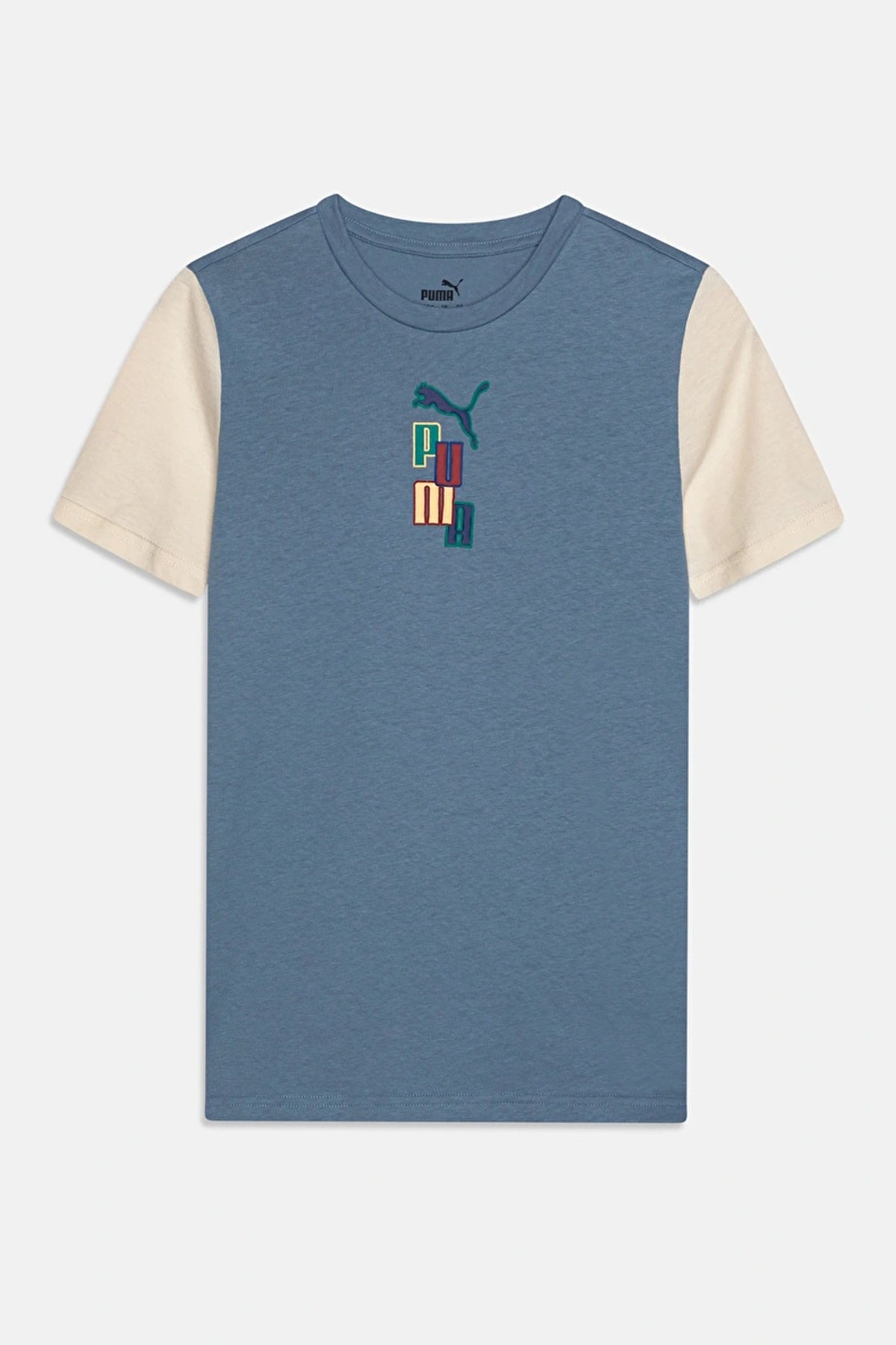 Puma Ready Set Better Tee Çocuk Tişört 67926920 Mavi
